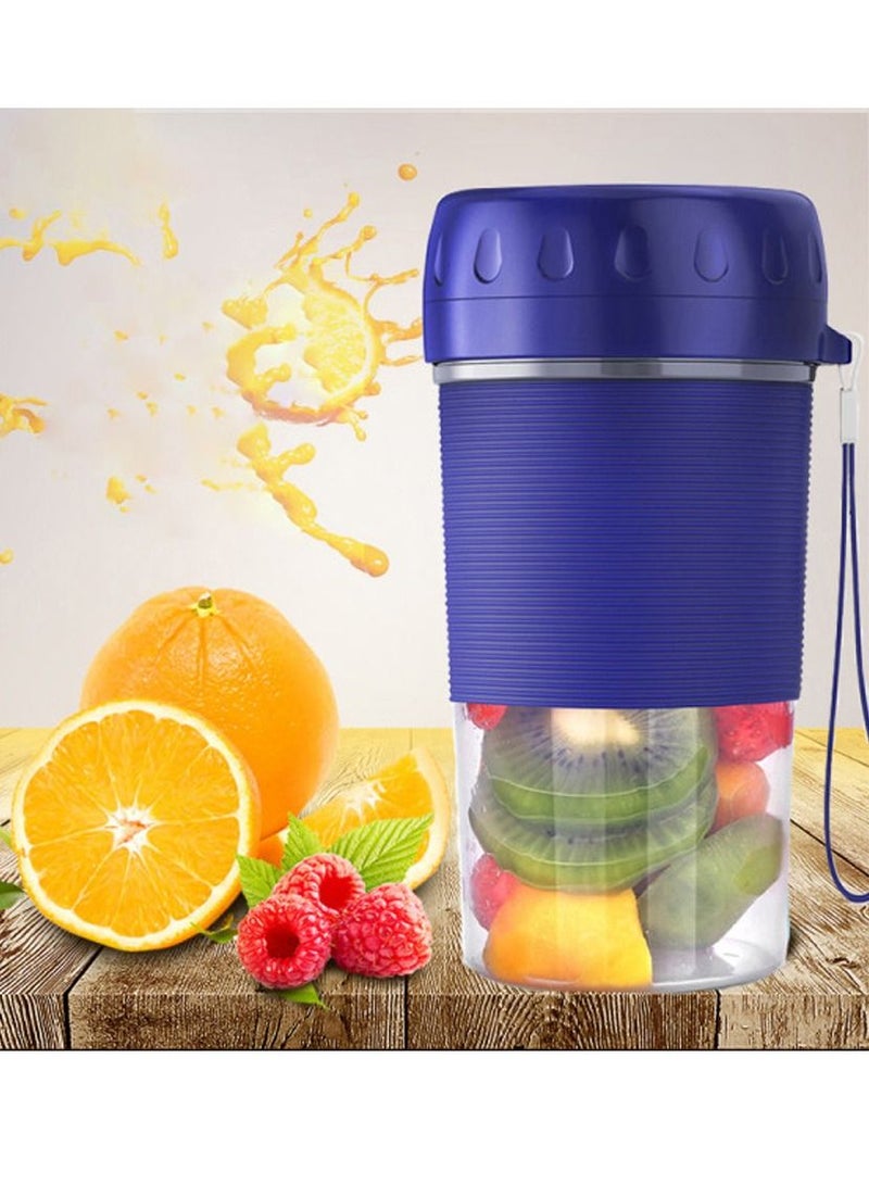 DubaiGallery 300ML USB Portable Juicer Rechargeable Mini Household Mixer Food Processor Blender Juicers Machine Home Electric Juice Cup  - Image 1