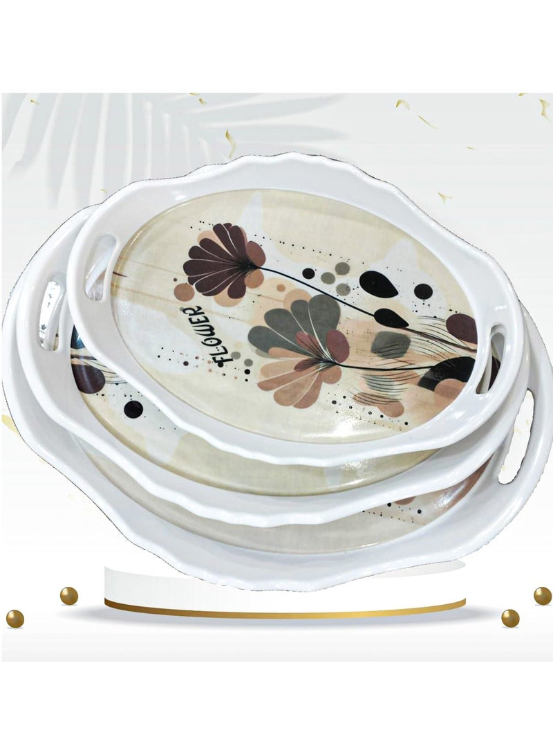 Dream 3 oval serving trays