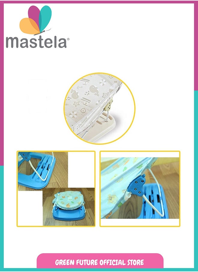 Mastela Baby Bath Seat And Chair For Newborn To Infant, 3 To 18 Month - Grey  - Image 4