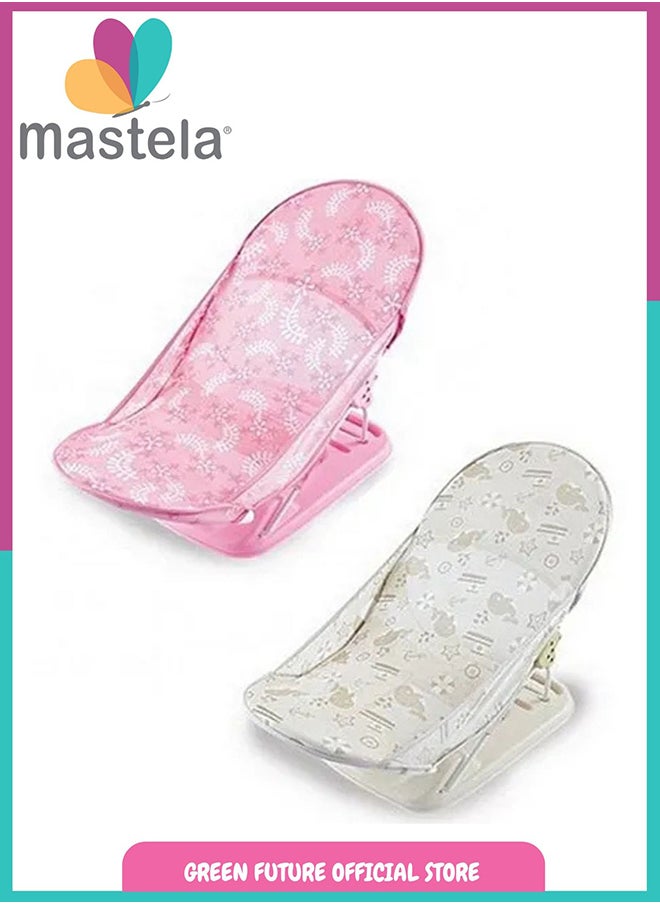 Mastela Baby Bath Seat And Chair For Newborn To Infant, 3 To 18 Month - Grey  - Image 3