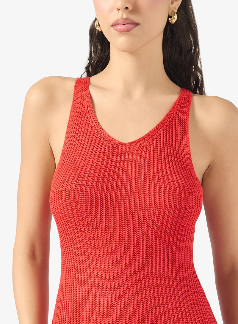 جينجر فستان ماكسي محبوك