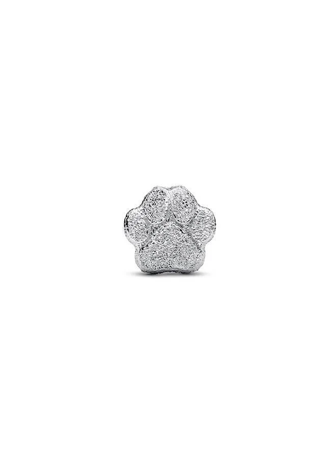 PANDORA Textured Paw Mini Charm