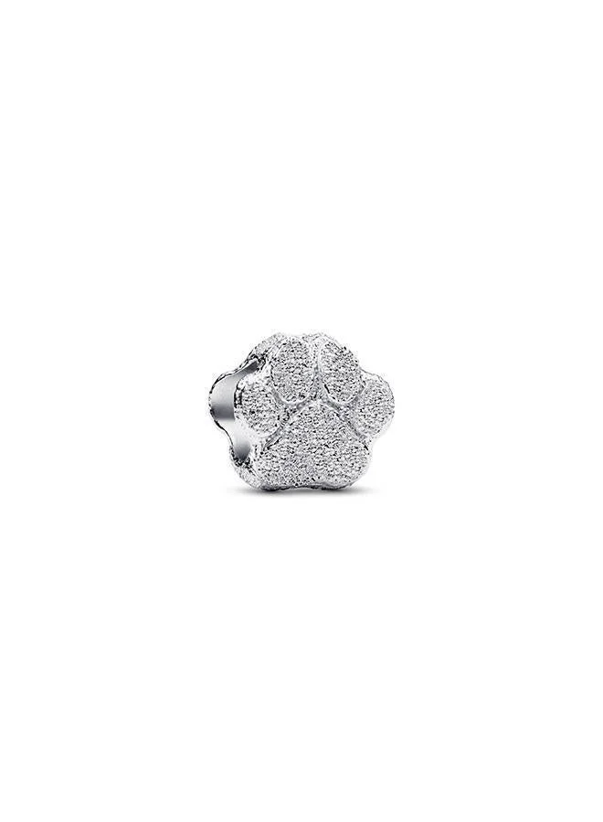 PANDORA Textured Paw Mini Charm