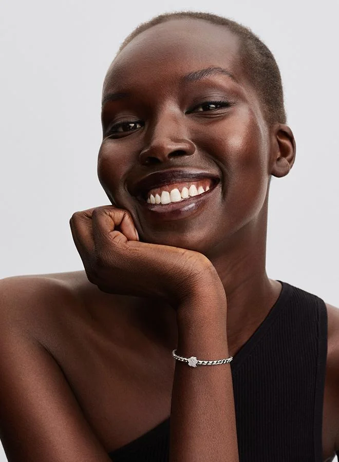 PANDORA Textured Paw Mini Charm