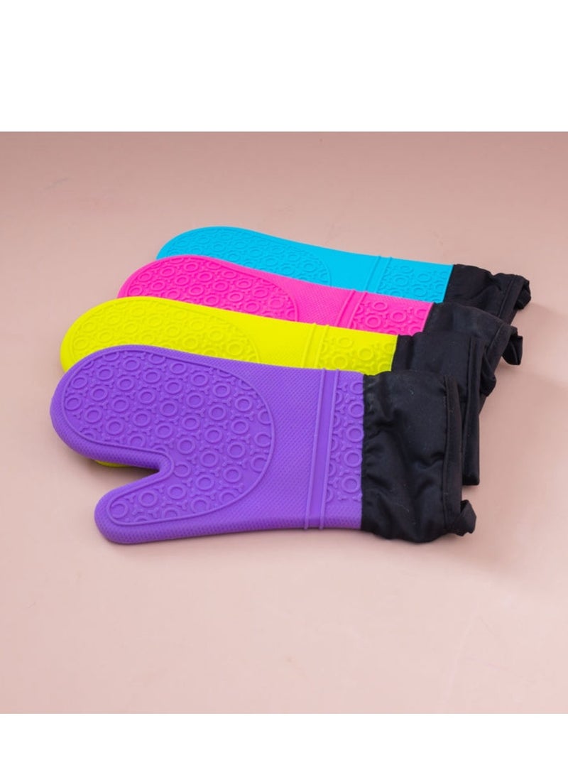 Multi-colored thermal kitchen gloves - Image 4