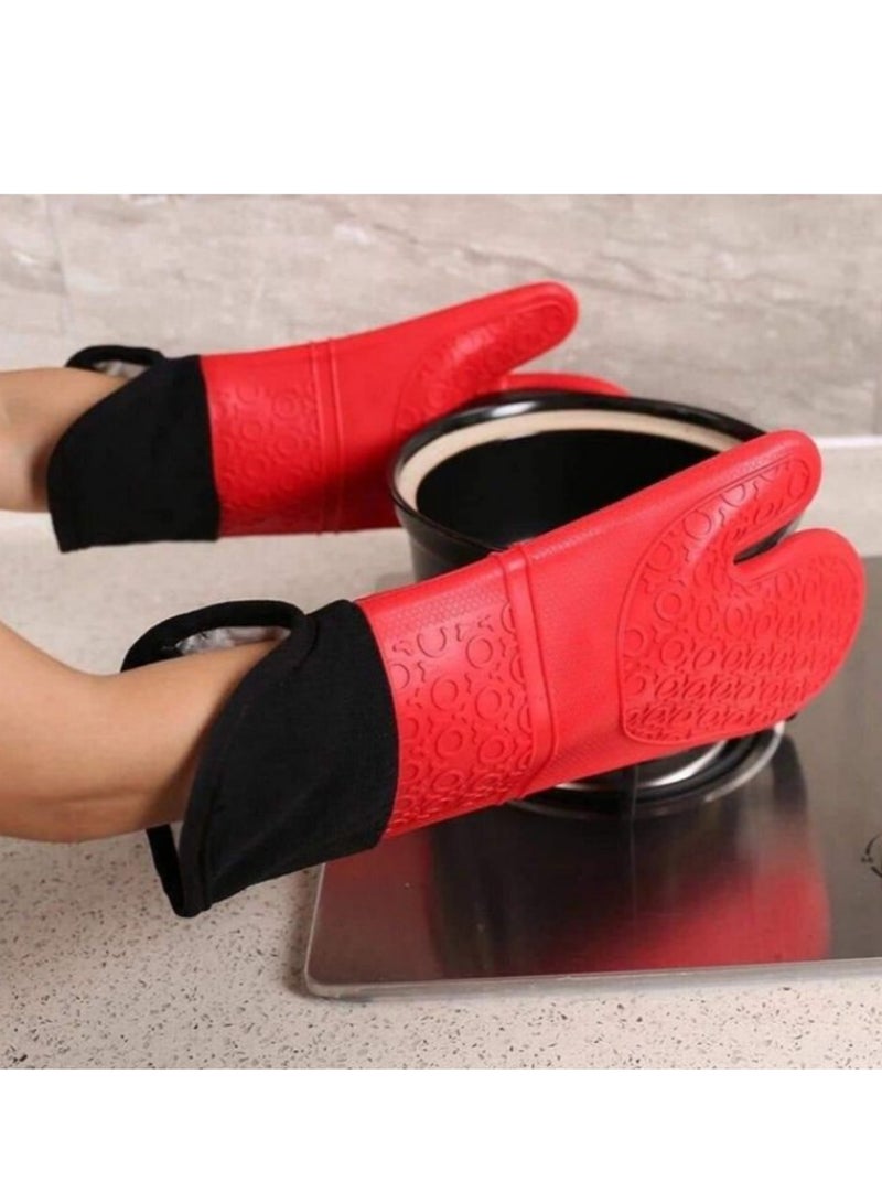 Multi-colored thermal kitchen gloves - Image 3