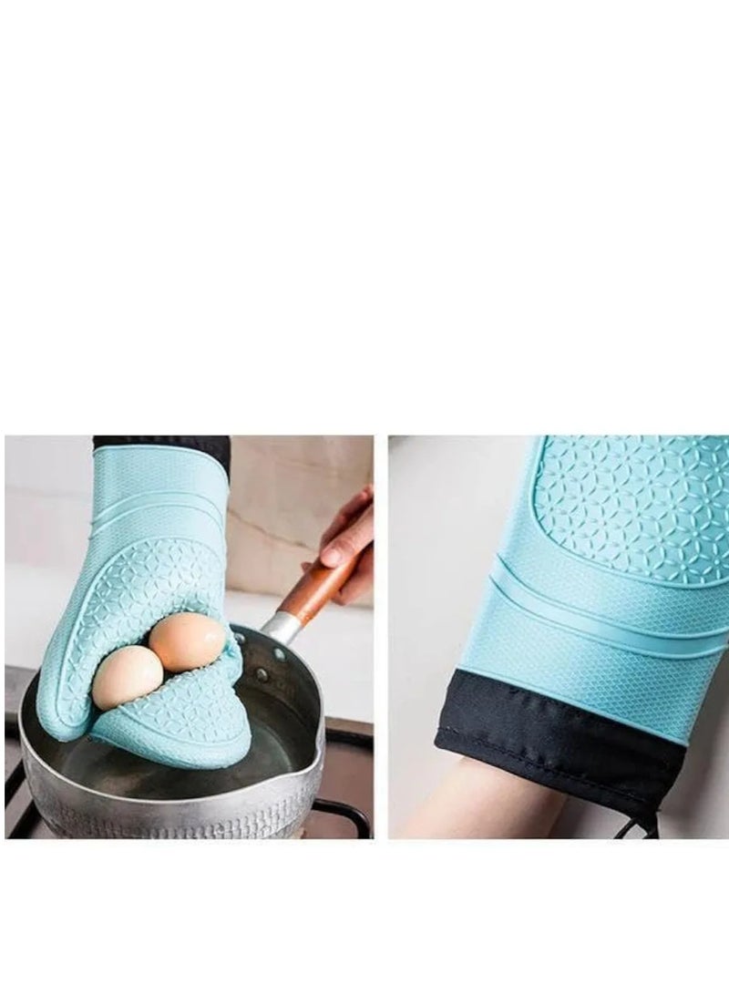 Multi-colored thermal kitchen gloves - Image 5