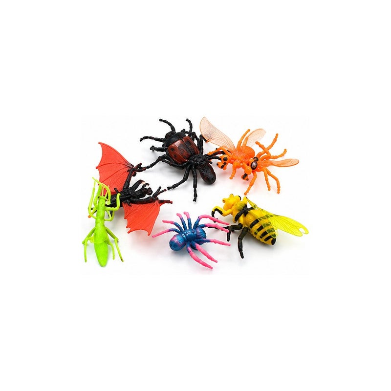 Play & Explore | Jungle Animal Insect Toy Figures Set for Kids Ages 3 and Above, Multicolour Bug Playset - Image 1