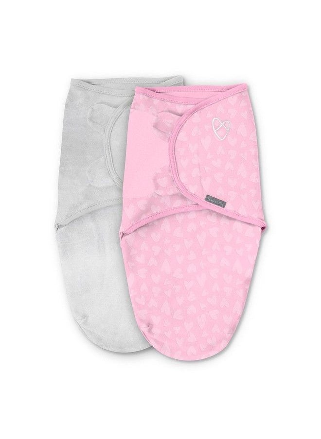 SwaddleMe - By Ingenuity Original Swaddle Size Small/Medium For Ages 0 3 Months 7 14 Pounds Up To 26 Inches Long 2 Pack Baby Swaddle Blanket Wrap - Image 1