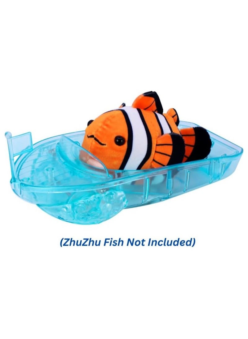 Zhuzhu Aquarium ZhuZhu Aquarium Speed Boat and Dock | ZhuZhu Pets | Aquarium Pet | Fish Pet | Gift for Kids and Adults - Image 2
