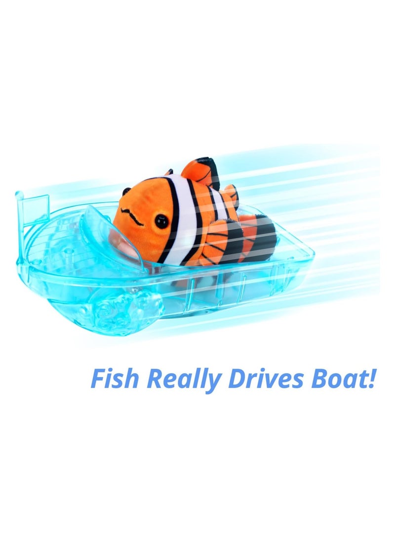 Zhuzhu Aquarium ZhuZhu Aquarium Speed Boat and Dock | ZhuZhu Pets | Aquarium Pet | Fish Pet | Gift for Kids and Adults - Image 3