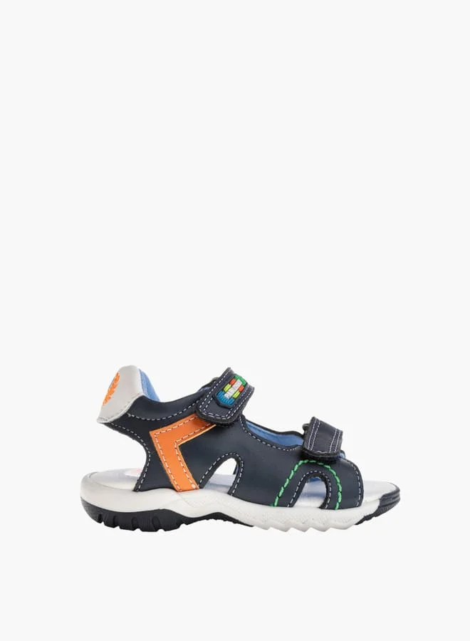 Pablosky Boys Strap Sandals With Hook And Loop Closure