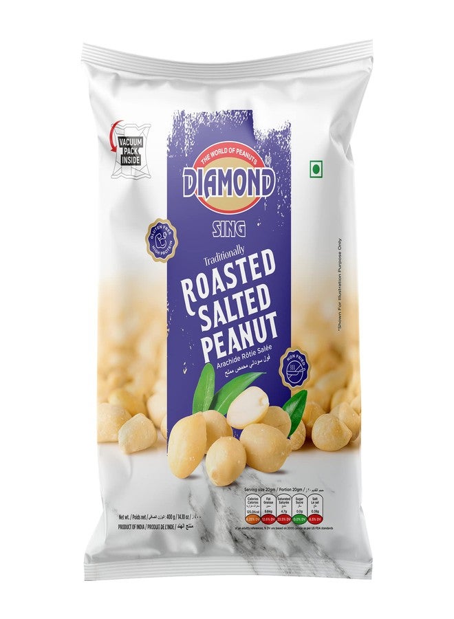 DIAMOND SING DIAMOND VACUUM SALTED PEANUTS 380 GM (Pack Of 2) - Image 1