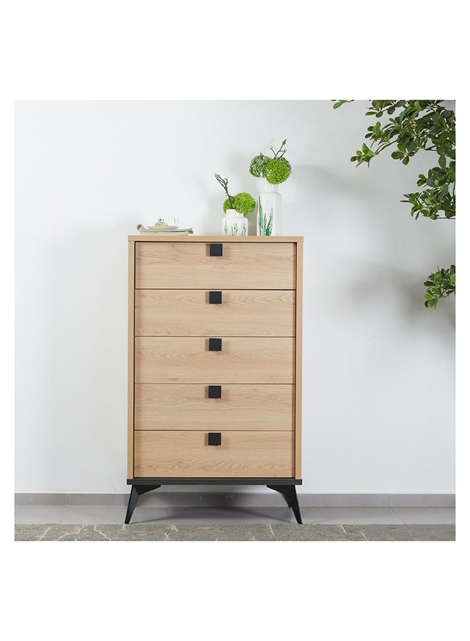 Home Box خزائن لوكا بـ 5 أدراج 39 × 125 × 76 سم - Image 1