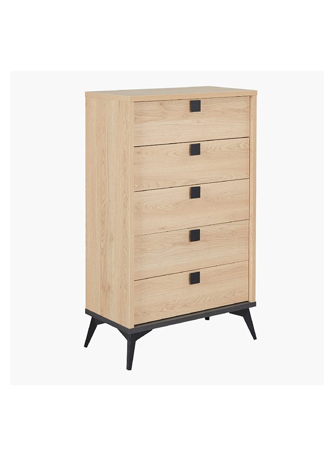 Home Box خزائن لوكا بـ 5 أدراج 39 × 125 × 76 سم - Image 3