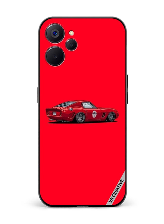 VR CREATIVE Protective Case Cover For Realme 10 5G Car Design Multicolour - Image 1