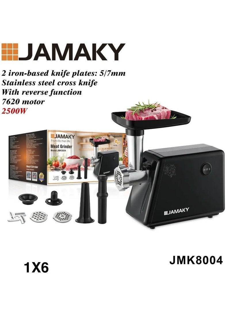 Jamaky Italy مفرمه لحم جماكي بقوه 2500 وات (ايطالي) JMK8004