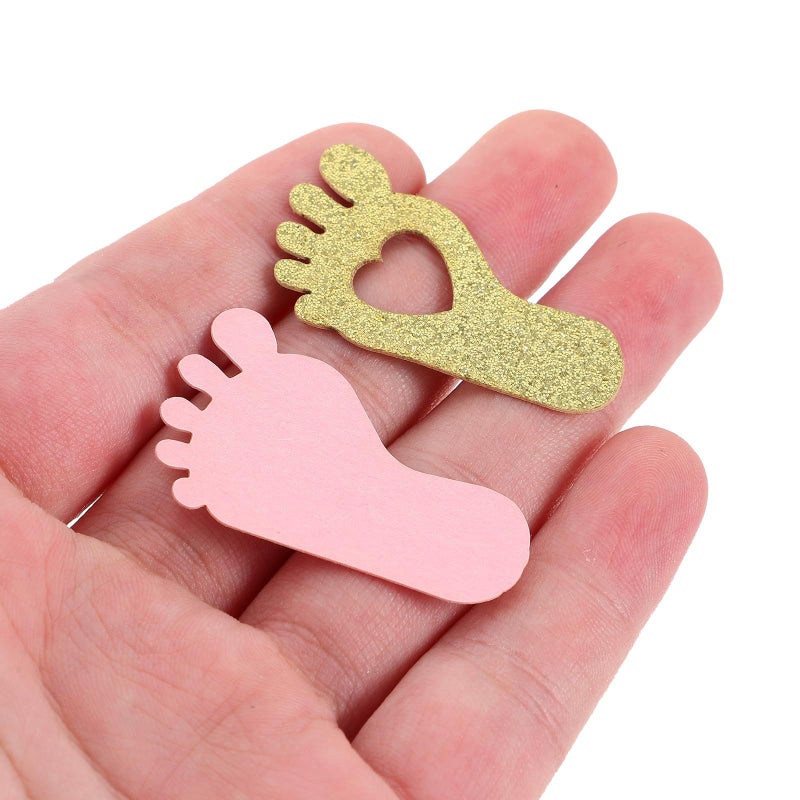 200pcs Pink Gold Paper Confetti Scatter Unique Party Decor for Birthday Table Decoration - Image 5