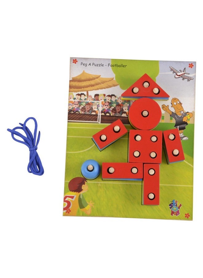 Wooden Peg A Puzzle - Footballer - pzsku/Z07DEFD95882FF8073B11Z/45/_/1733730268/235f90ea-dcfa-4264-92a5-93c6b23d1c53