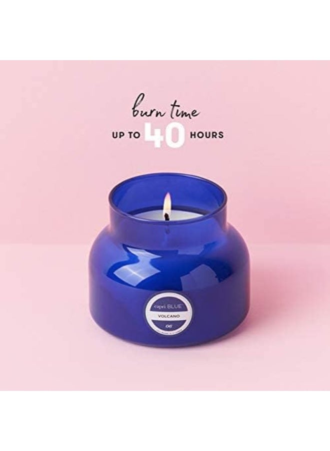 Capri Blue Petite Jar Volcano Blue Candle, 8oz - Image 4