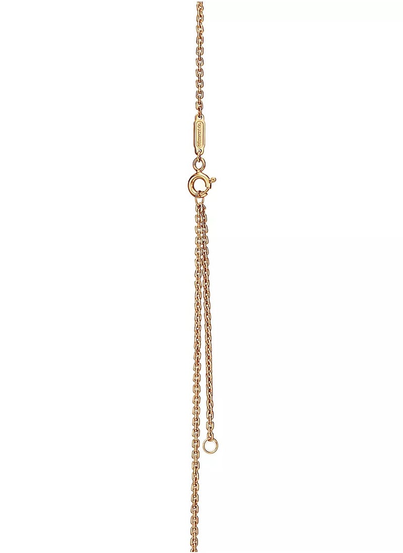 Tiffany HardWear Small Double Link Pendant in Yellow Gold