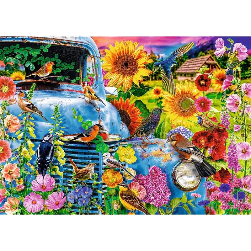 Trefl - Tea Time: Country Idyll: Singing Birds Premium Puzzle 1000 Pieces - 10848 - Image 2