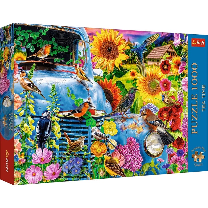 Trefl - Tea Time: Country Idyll: Singing Birds Premium Puzzle 1000 Pieces - 10848 - Image 1