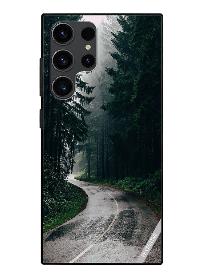 VR CREATIVE Protective Case Cover For Samsung Galaxy S23 Ultra 5G Morning Fog Design Multicolour - Image 1