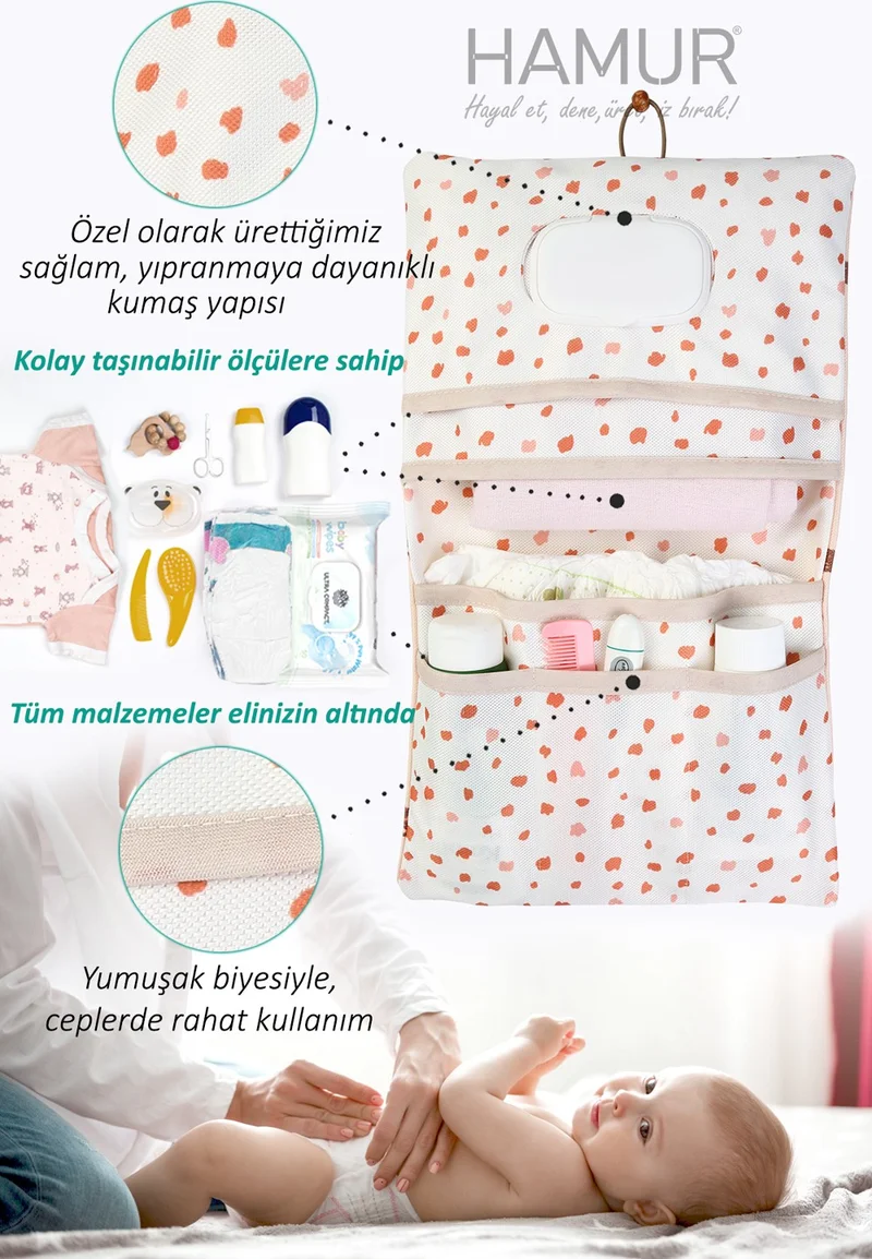 هامور Mother Baby Care Bag Newborn Diaper Changing Organizer Bag Organizer Island