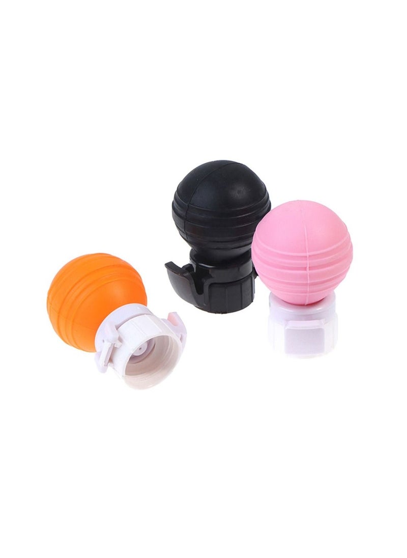 Generic 3 Pcs Reusable Drink Frizzy Drink Sealer Inflatable Bottle Stopper Caps Air Tight Soda Cap Carbonation Keeper Beverage Saver  - Image 5