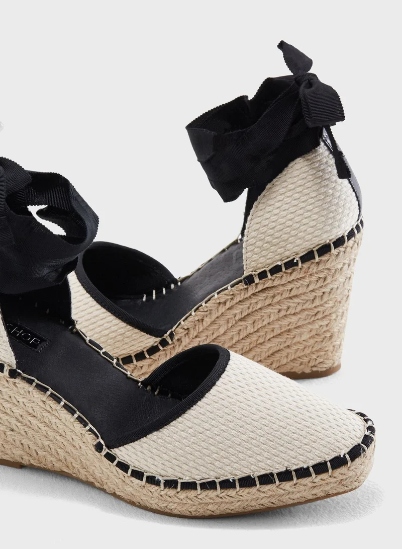 TOPSHOP Williams Espadrille Wedges