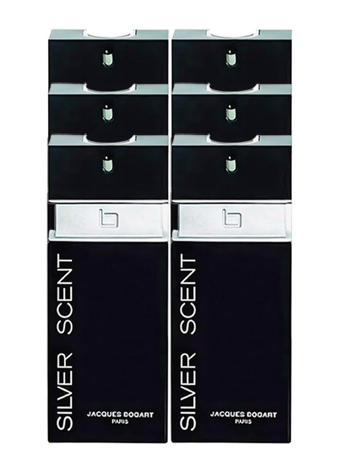 جاك بوغارت 6 قطع عطر سيلفر سينت باريس للرجال 100 مل - Image 1