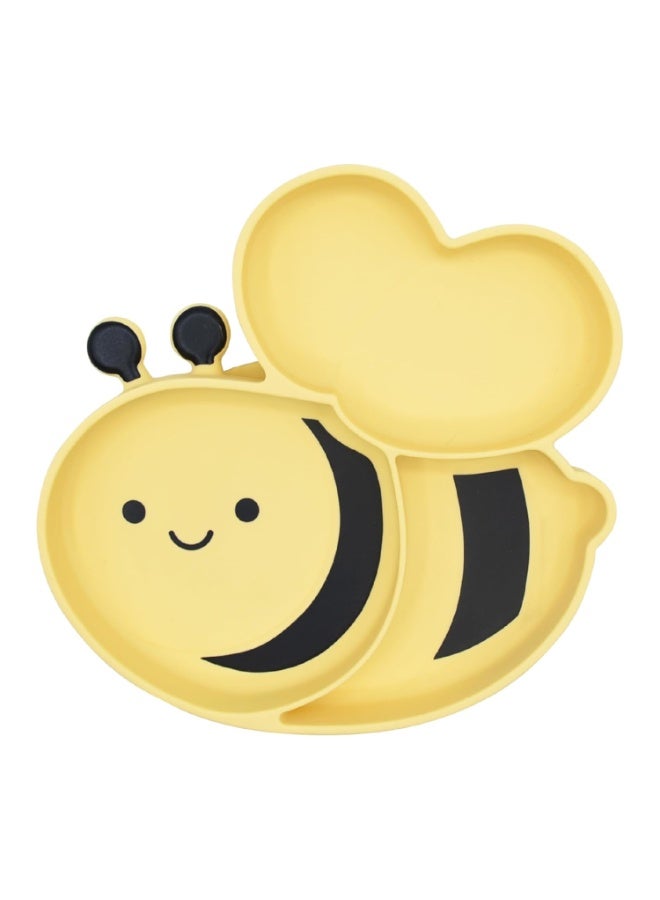 melii طبق ميللي السيليكوني القابل للشفط - نحلة (6 وحدات/داخل) 