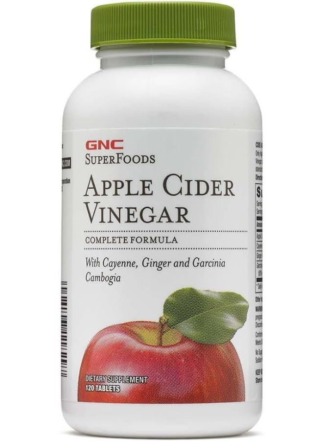 GNC Superfoods Apple Cider Vinegar - Image 1