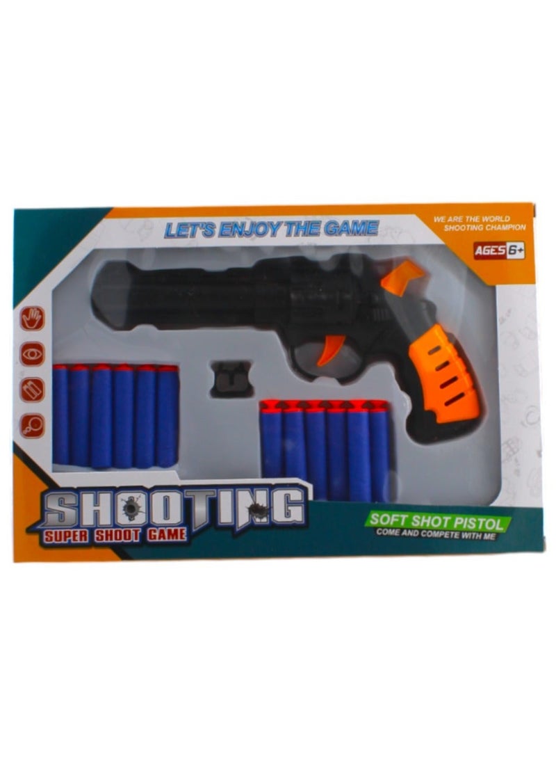 Toy Box Soft Bullet Toys Gun for Boys Blasting Toy Foam Blaster Soft Foam Bullets - Image 4