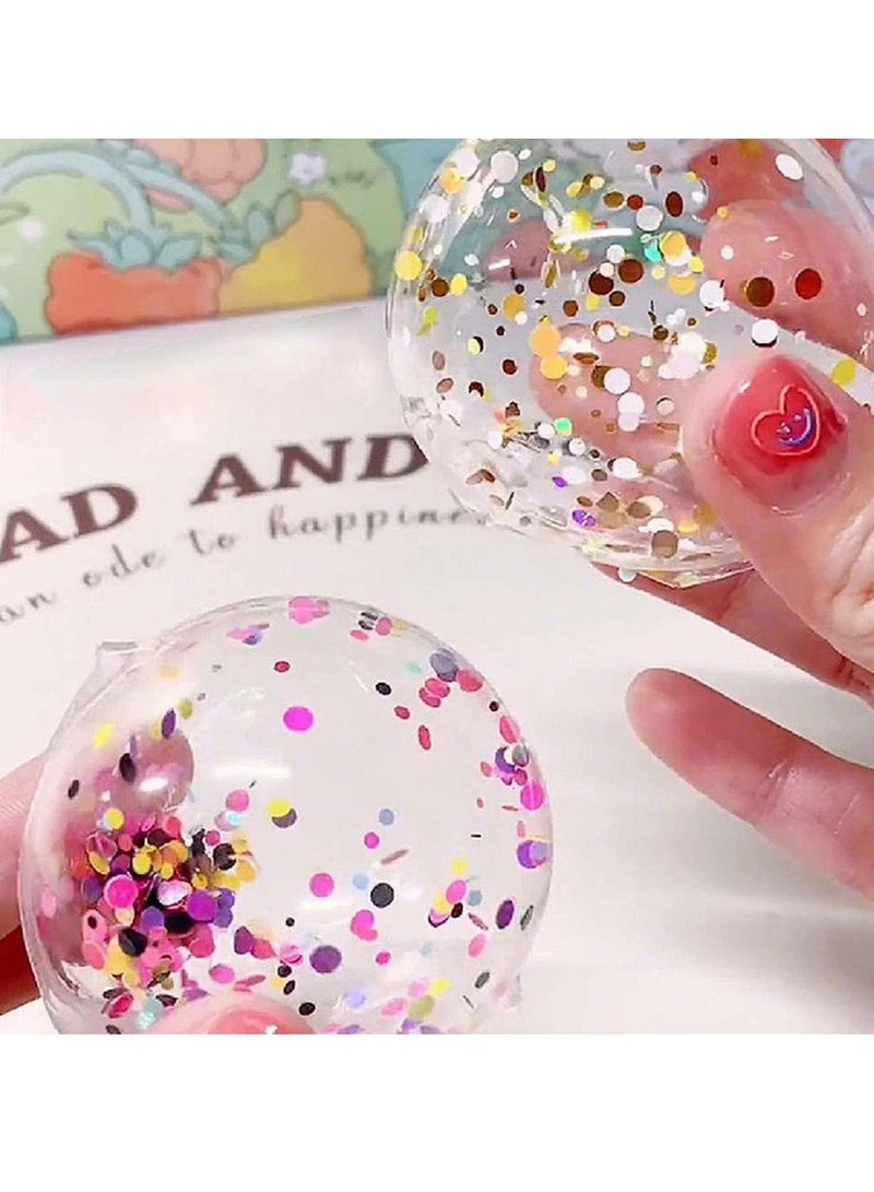 SYOSI Nano Tape Bubbles Kit, Double Sided Tape Magic Plastic Bubbles Balloon, Nano Tape Bubble Kit for Kids, Party Favors and Fidget Toys for Girls Boys Kids - Image 4