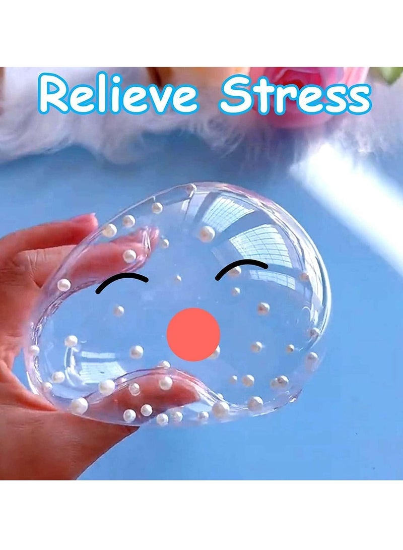 SYOSI Nano Tape Bubbles Kit, Double Sided Tape Magic Plastic Bubbles Balloon, Nano Tape Bubble Kit for Kids, Party Favors and Fidget Toys for Girls Boys Kids - Image 3