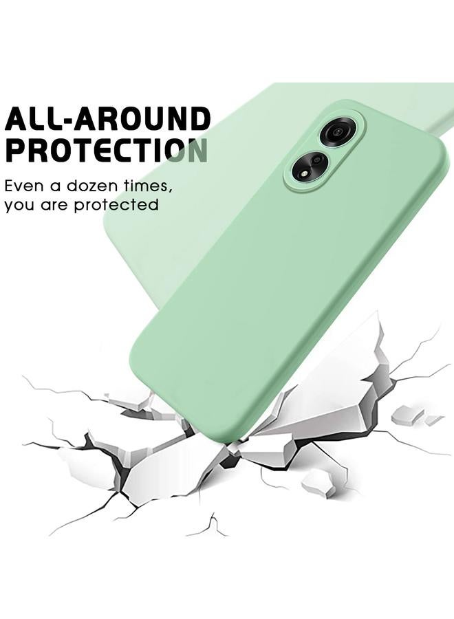 اس-توب جراب لهاتف OPPO A58 4G مصنوع من السيليكون السائل المقاوم للصدمات بلون نقي - Image 5