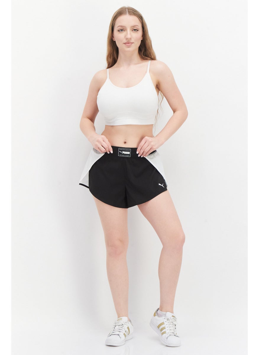 PUMA Women Sportswear Fit Flow Training Shorts, Black  - Image 4