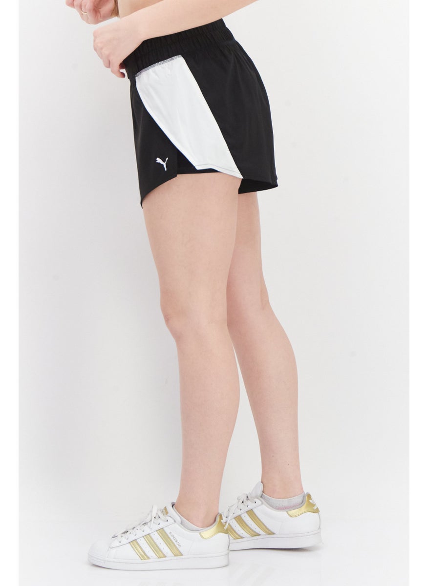 PUMA Women Sportswear Fit Flow Training Shorts, Black  - Image 2