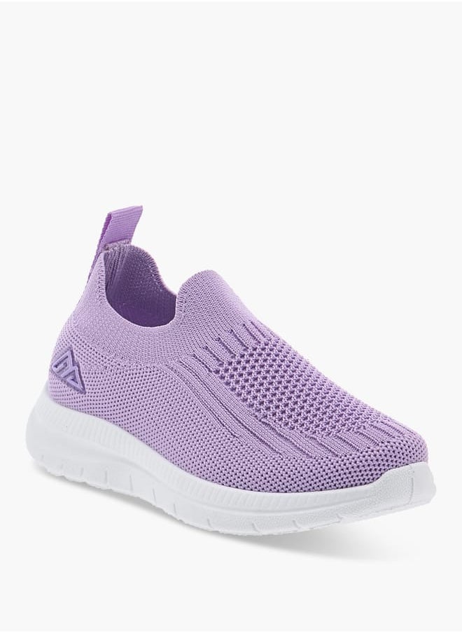 Oaklan by Shoexpress Girls Pull Tab Detail Slip-On Sneakers  - Image 1