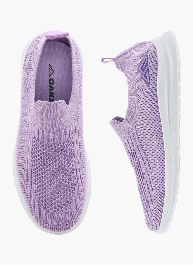 شو اكسبرس Girls Pull Tab Detail Slip-On Sneakers