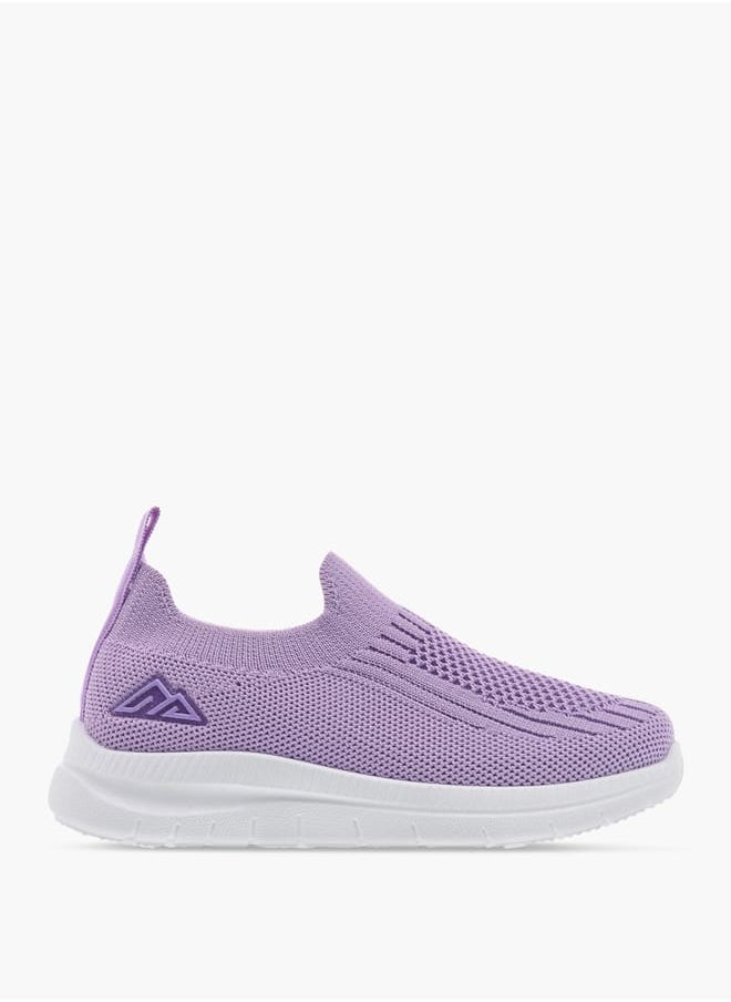 Oaklan by Shoexpress Girls Pull Tab Detail Slip-On Sneakers  - Image 3