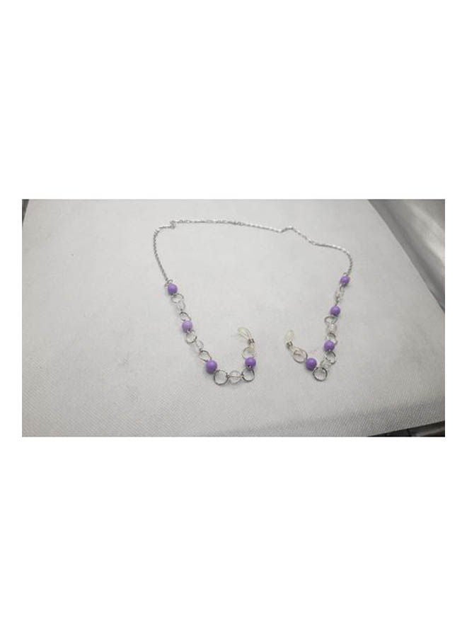 Generic Metal Eyeglass Chain Beaded Spectacles 