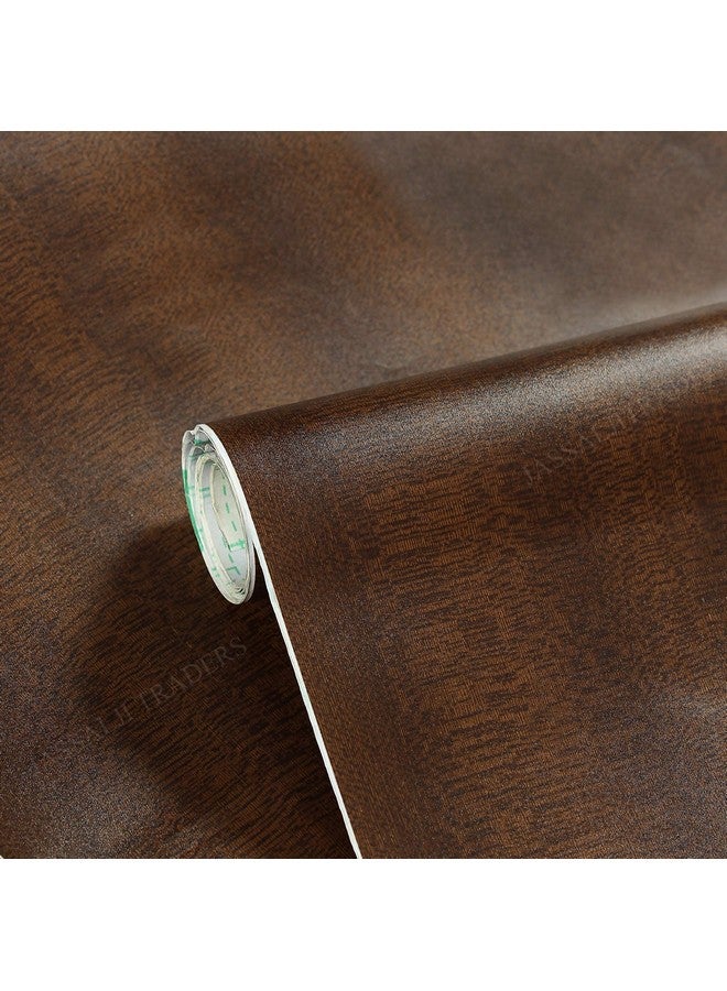 FUSION Pvc Self Adhesive Wood Grain Wallpaper 12 X 75 Inch - Image 1