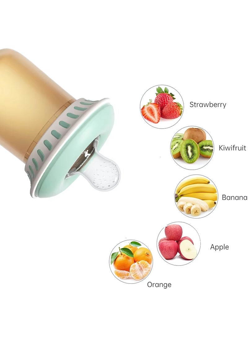 Twisoo Baby Feeding Bottle, Baby Safe Silicone Bottle with Mini Spoon Feeder for Rice Cereal, 80ML Silicone Spoon Baby Bottle – Safe, Convenient Feeding Solution (Pink) - Image 5