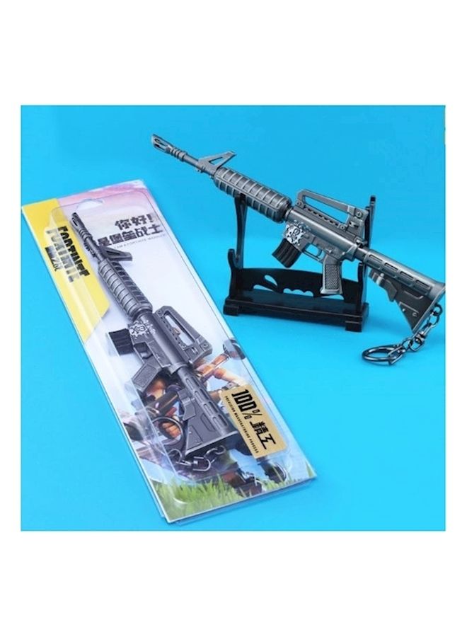 NIBEMINENT 17Cm Fortnite M4 Assault Rifle Model Key Chain - Image 2