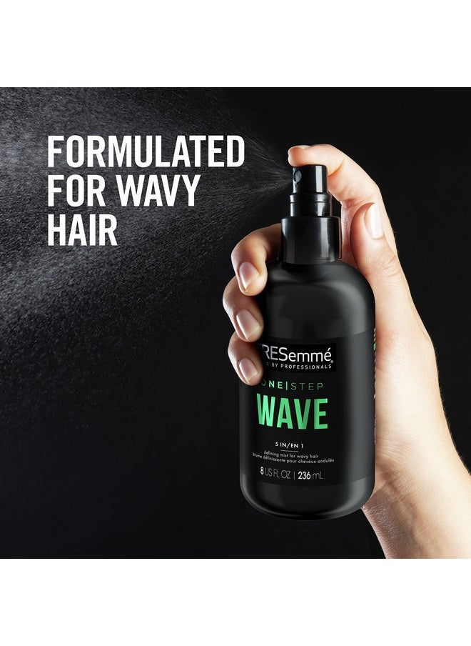 TRESemmé One Step 5In1 Leavein Hair Styling Mist For Wavy Hair Wave Defining Mist Hair Care Product To Enhance Natural Waves 8 Oz  - Image 2