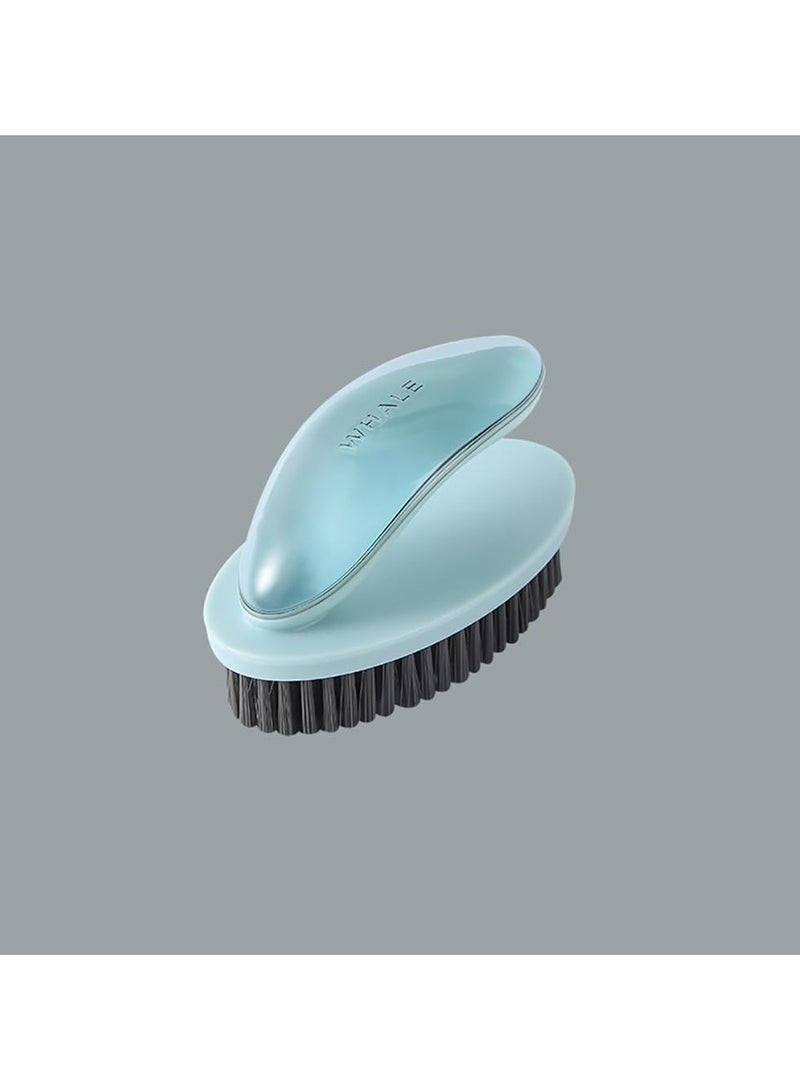 أوزيغالور 2 عبوة فراشي تنظيف الغسيل الناعمة - فراشي تنظيف البقع للملابس والأحذية والأقمشة (أزرق) - Image 2