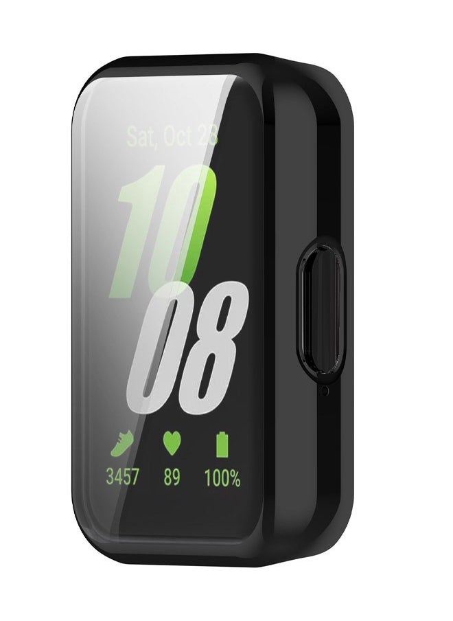 ماركة غير محددة - مناسب لساعة Samsung Galaxy fit 3 المطلية باللون الأسود - Image 1
